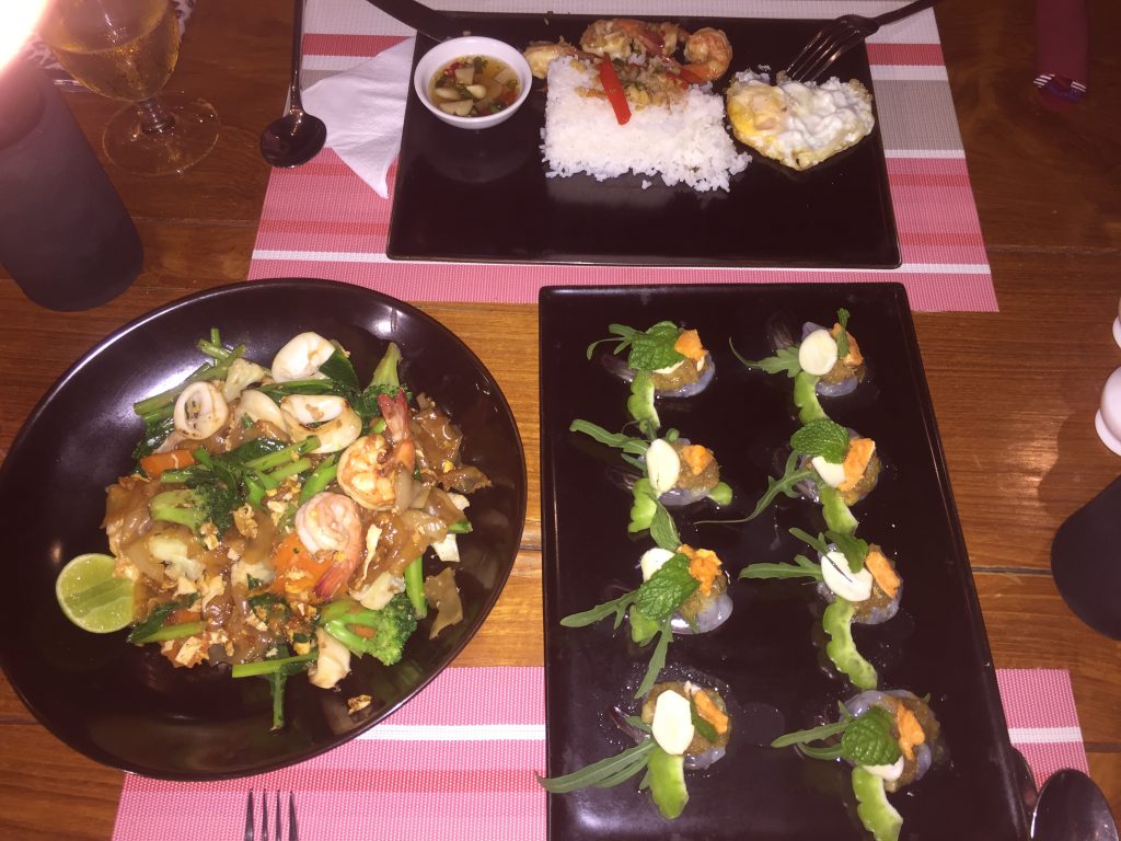 Abendessen im Escape Hua Hin